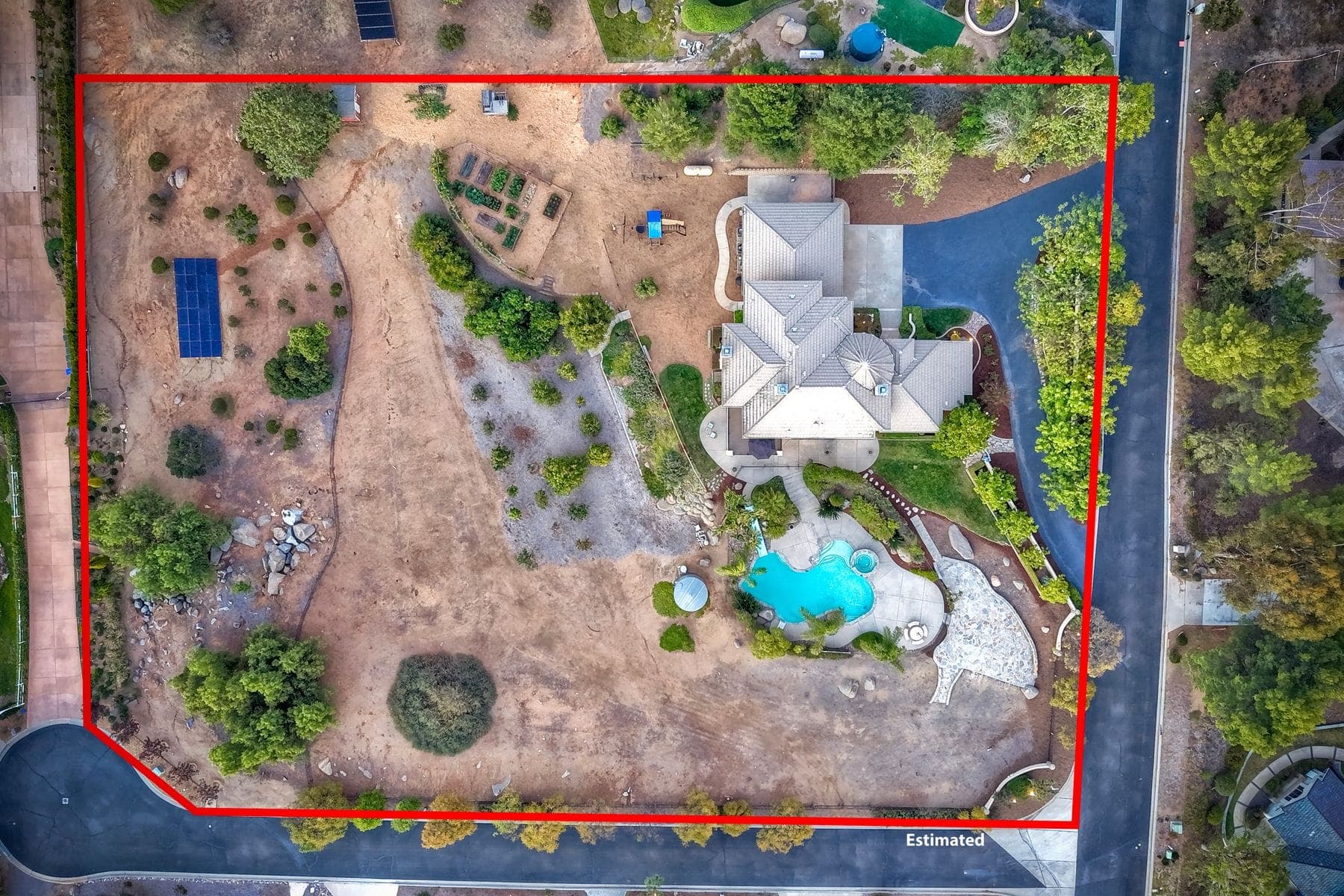 Aerial View — real estate photography in Alpine, CA by Turnkey Media