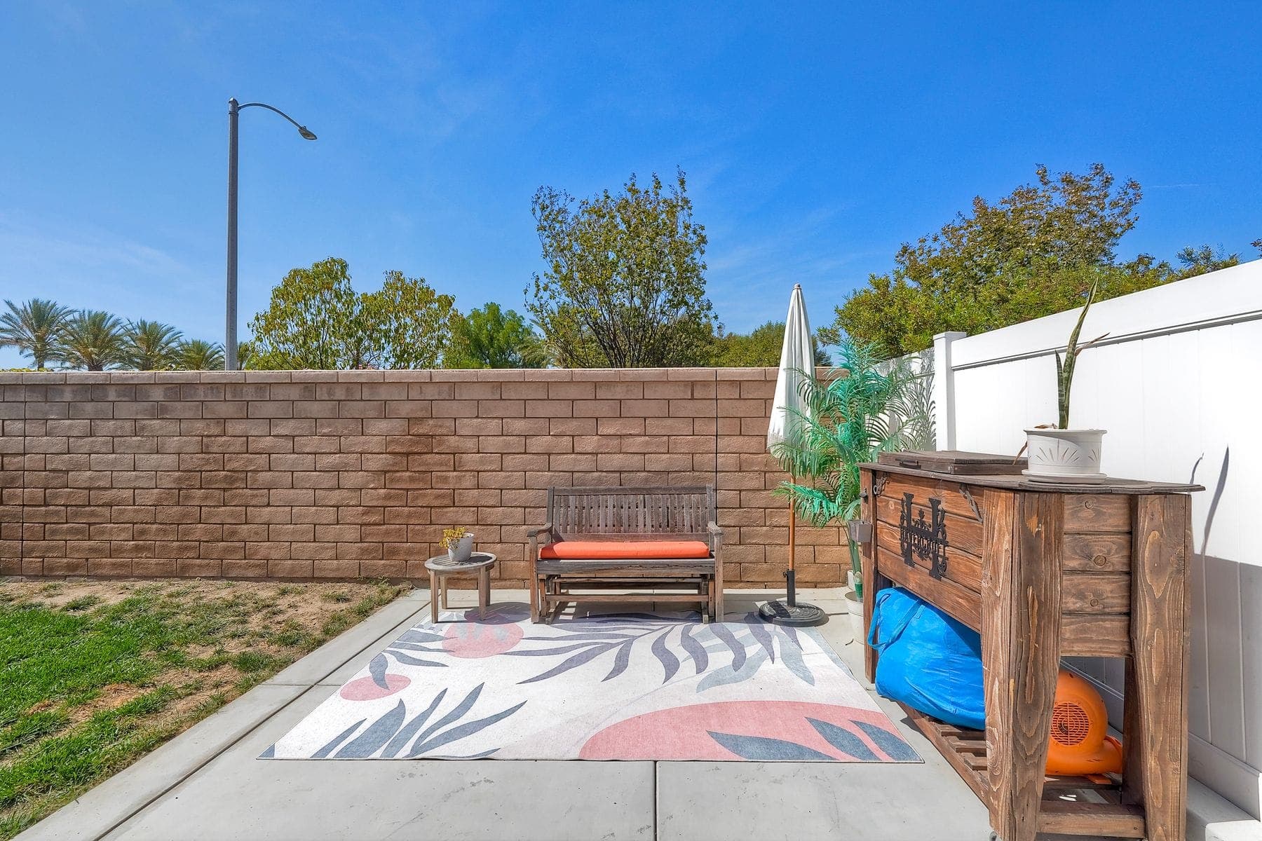 Backyard Patio — real estate photography in Hemet, CA by Turnkey Media