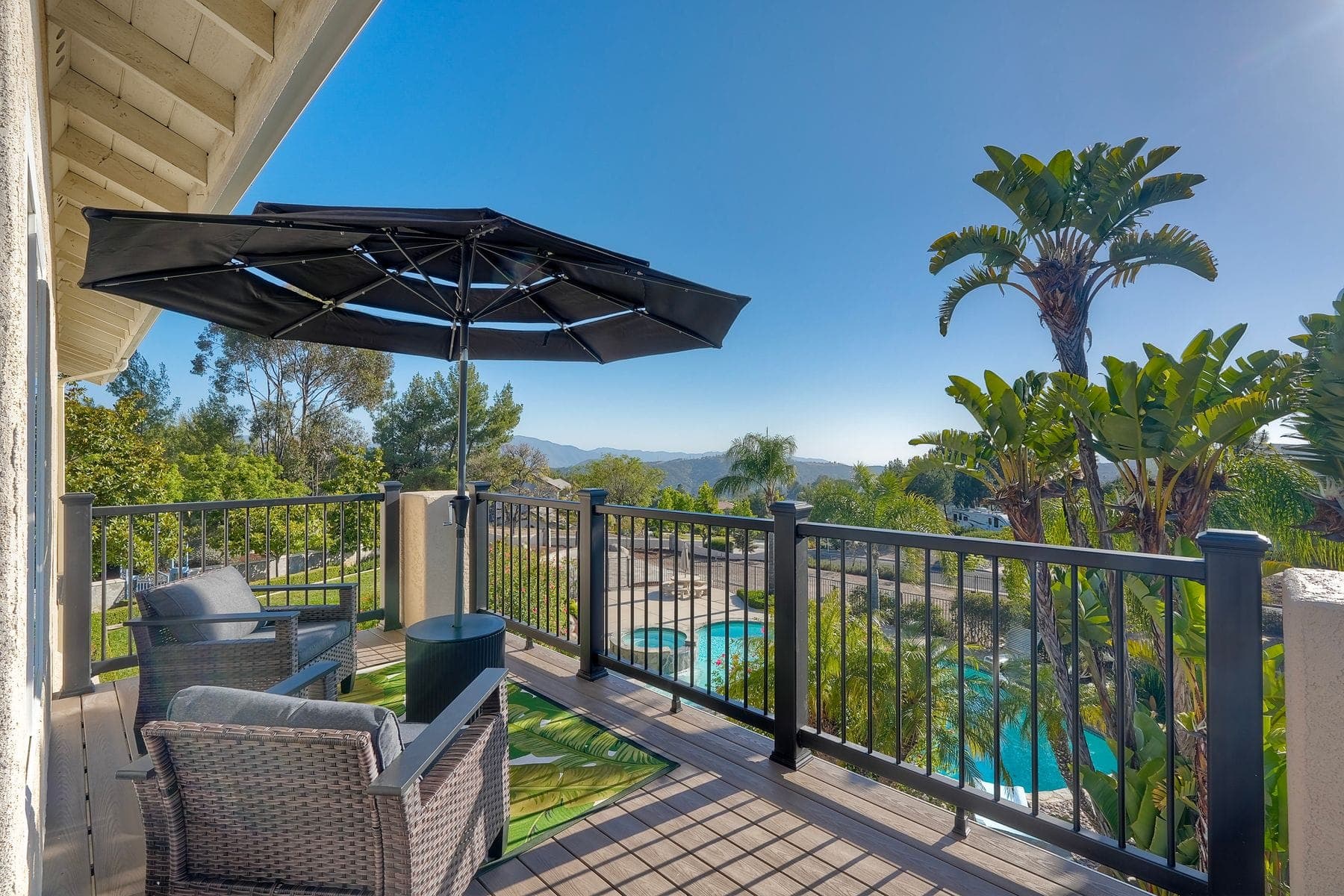 Balcony View — real estate photography in Alpine, CA by Turnkey Media
