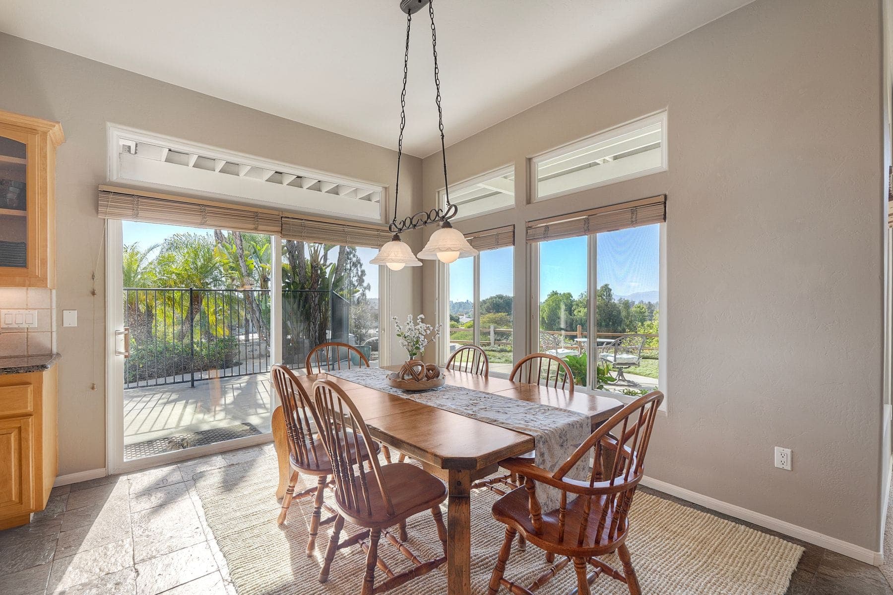Breakfast Nook — real estate photography in Alpine, CA by Turnkey Media