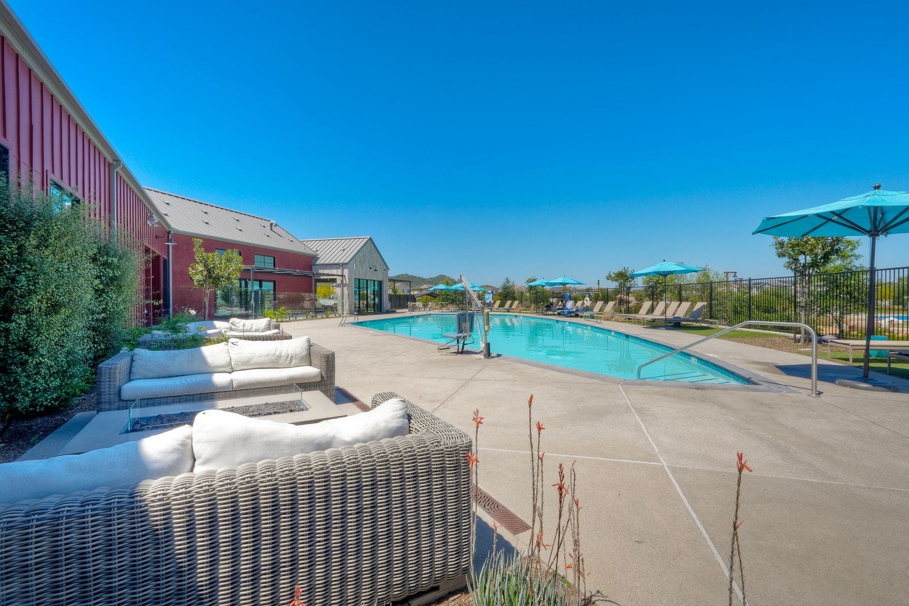 Community Pool — real estate photography in Valley Center, CA by Turnkey Media