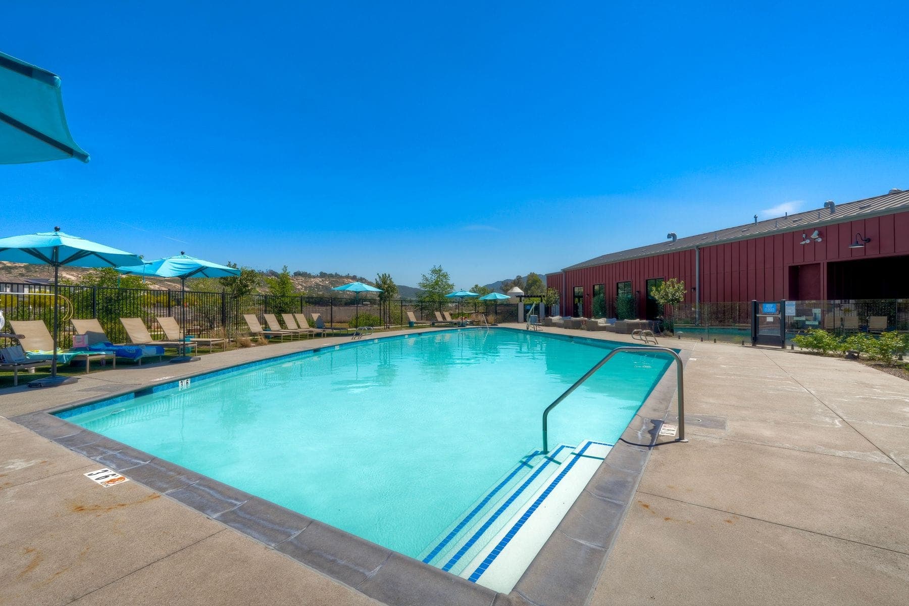 Community Pool — real estate photography in Valley Center, CA by Turnkey Media