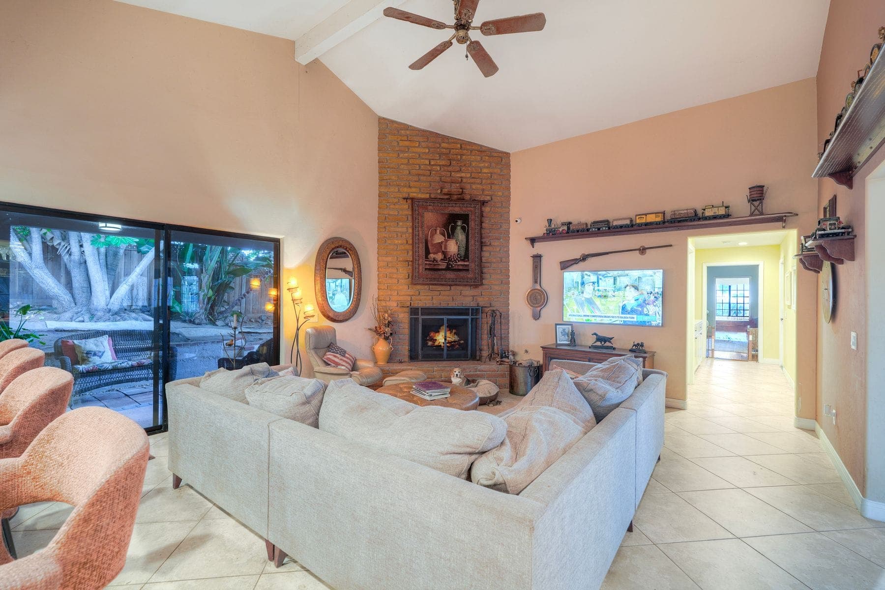 Family Room — real estate photography in Vista, CA by Turnkey Media