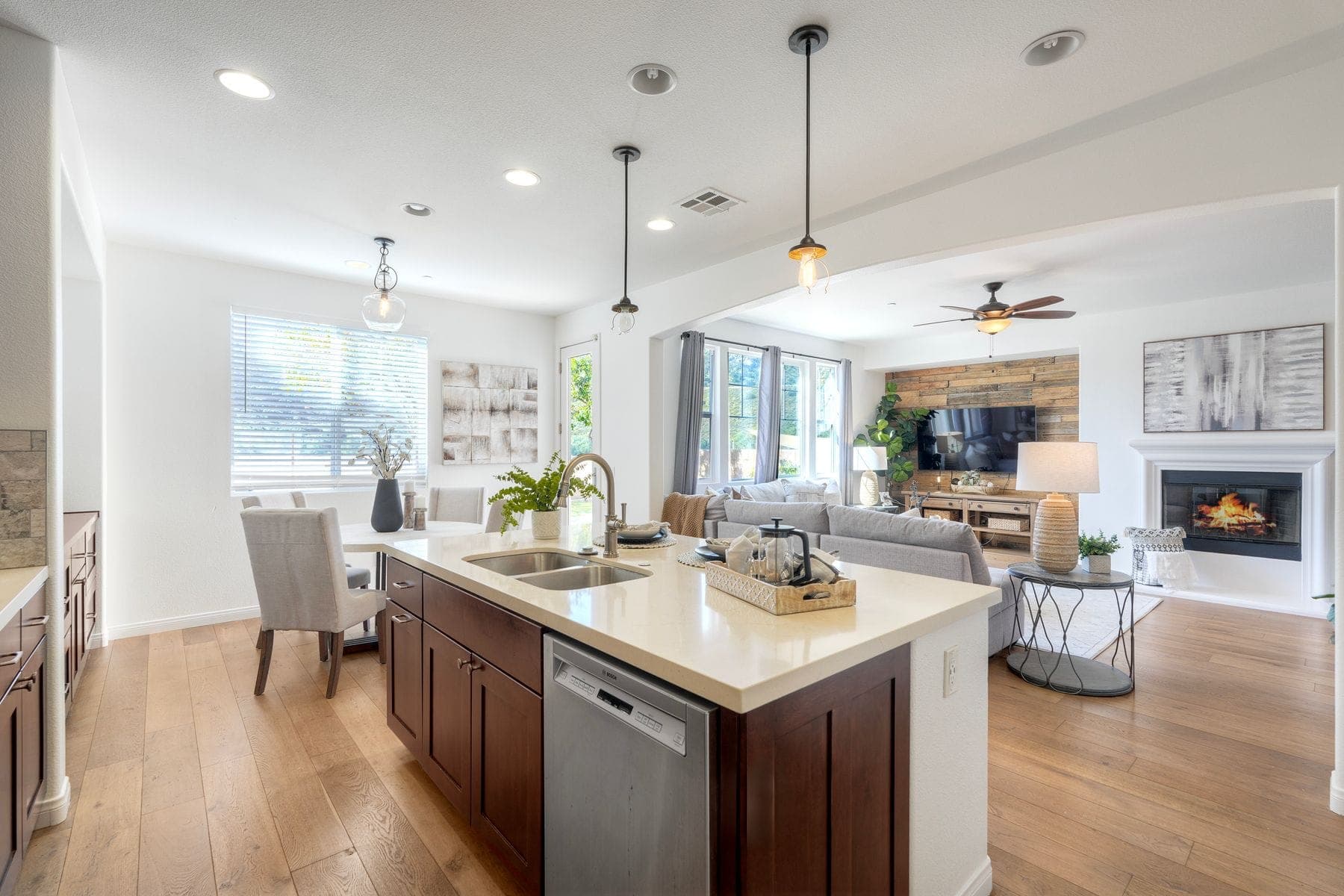 Kitchen Island — real estate photography in Fallbrook, CA by Turnkey Media