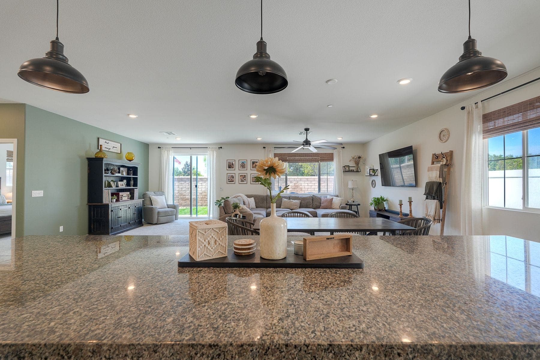 Kitchen Island — real estate photography in Hemet, CA by Turnkey Media