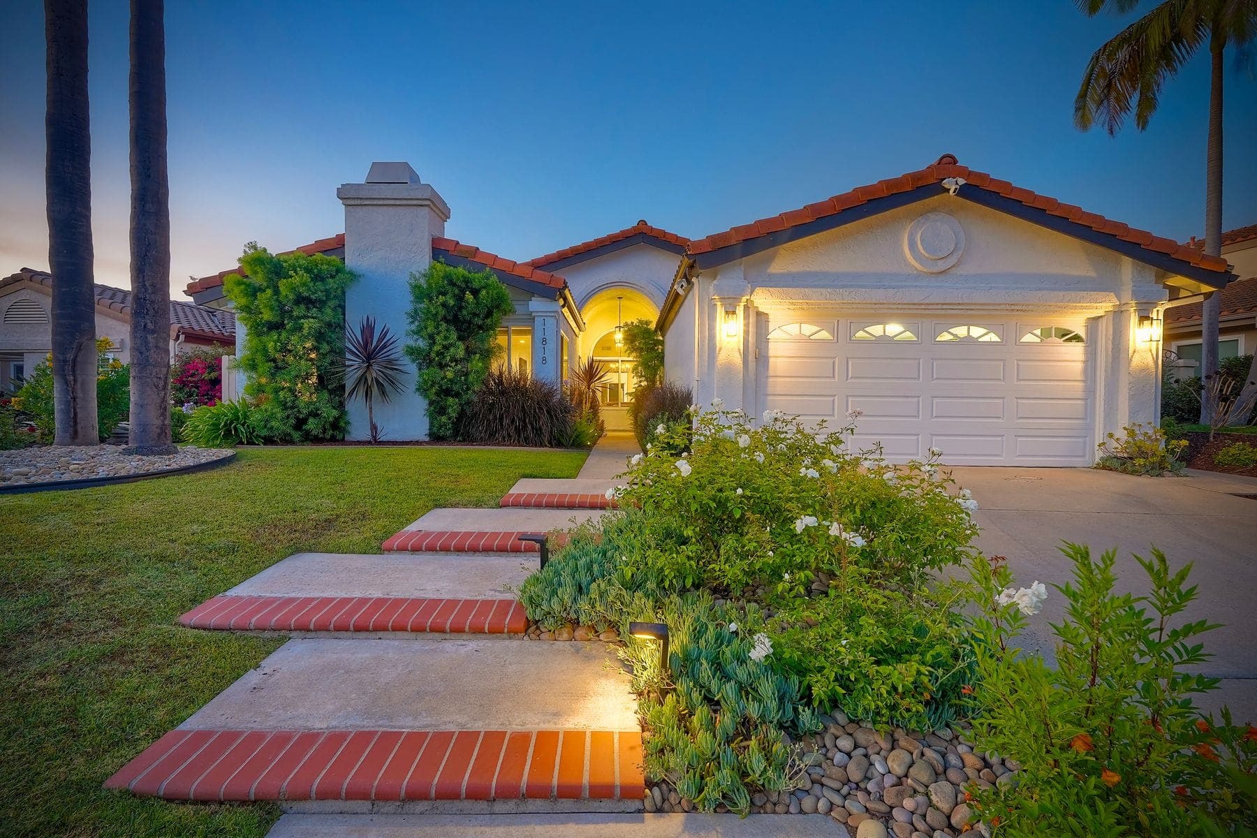Twilight Exterior — twilight real estate photography by Turnkey Media, San Diego County