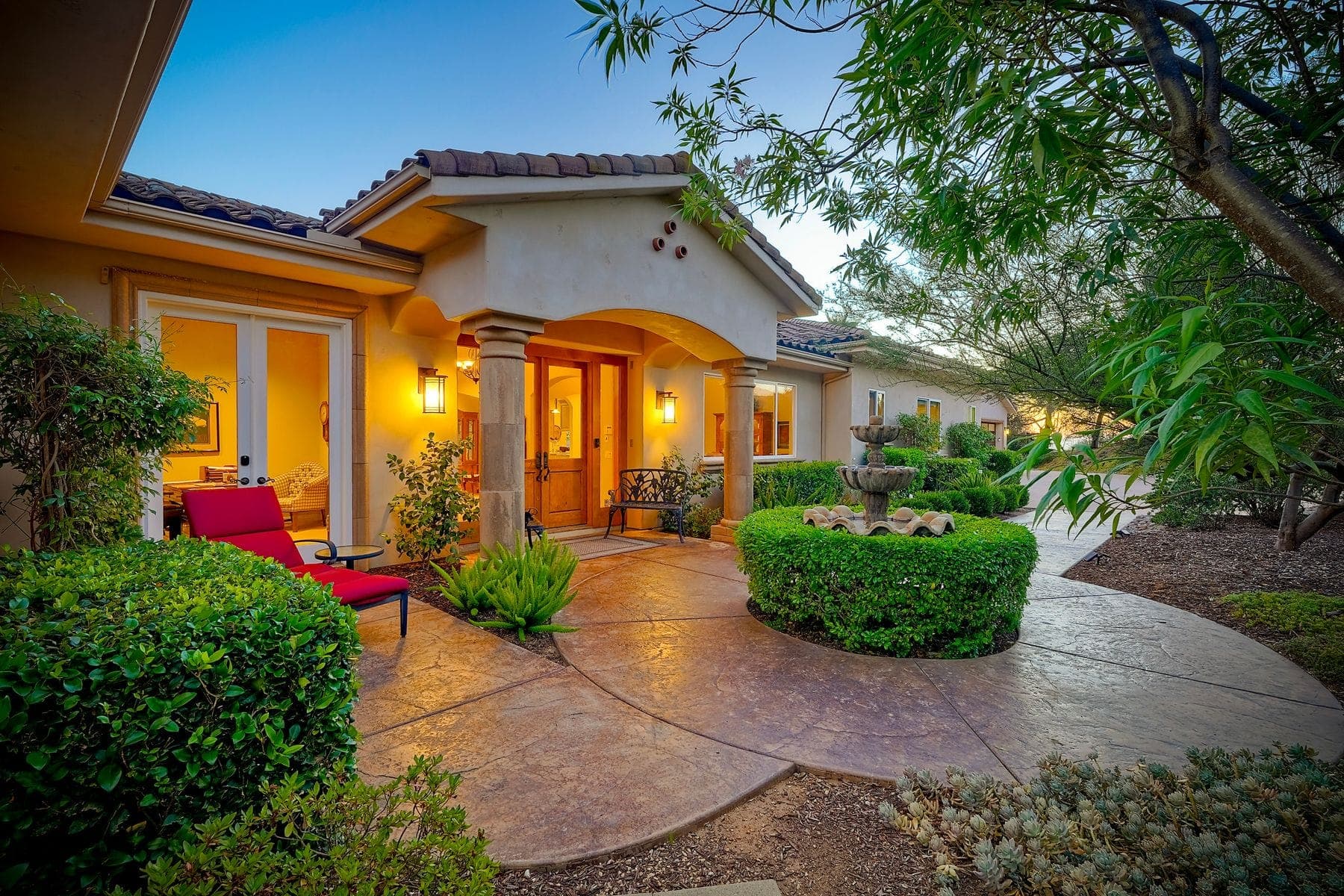 Twilight Exterior — twilight real estate photography by Turnkey Media, San Diego County